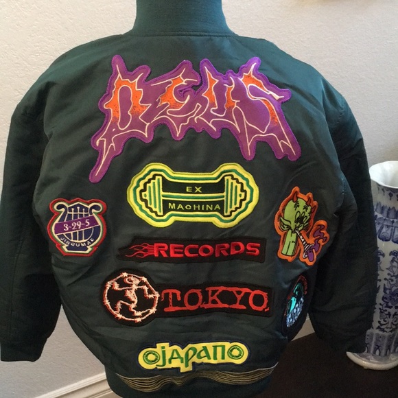 Deus ex Machina varsity style reversible nylon jacket - Picture 4 of 10